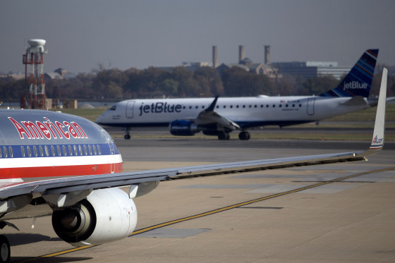 Image: American Airlines Jetblue