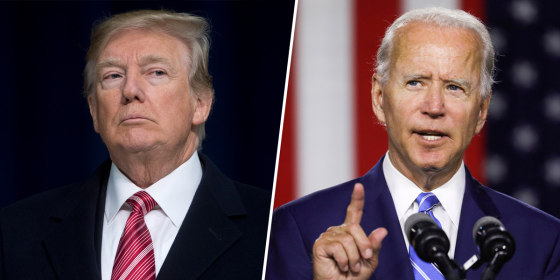 Image: Donald Trump, Joe Biden