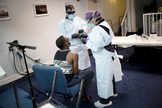 Image: Coronavirus Testing Continues In Florida