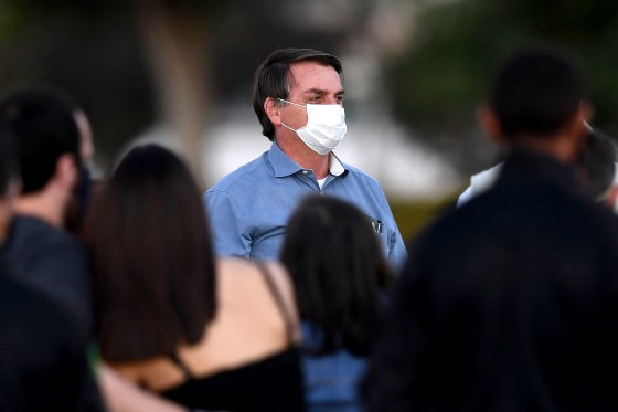 Image: BRAZIL-HEALTH-VIRUS-BOLSONARO