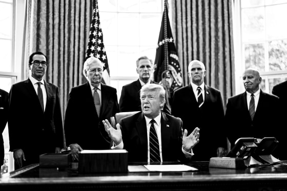 President Trump Signs CARES Act After Passage By The House