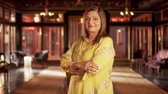 Sima Taparia in "Indian Matchmaking" on Netflix.