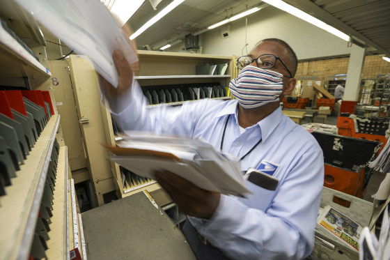 Coronavirus COVID-19 USPS Postal Workers Mailman