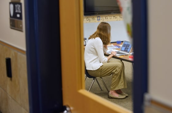 Image: Provo, Utah School Prepares For School Year Amid CoVID-19 Pandemic