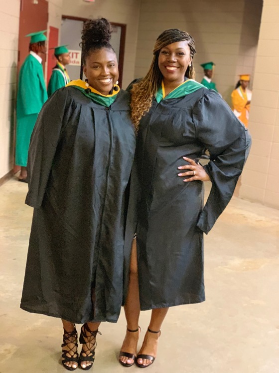 Audrianna Williams, left, and Callie Evans.