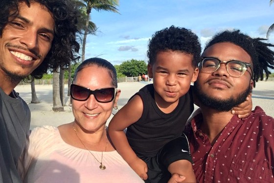 Michele Hamed and her family.