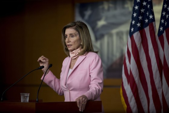 Image: Nancy Pelosi Holds Her Weekly Press Conference At The U.S. Capitol