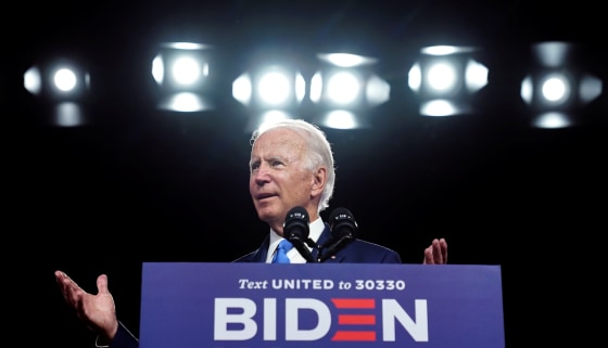 Image: Biden speaks about reopening schools amid COVID-19 pandemic in Wilmington, Delaware