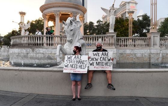Image: Unemployed workers Las Vegas