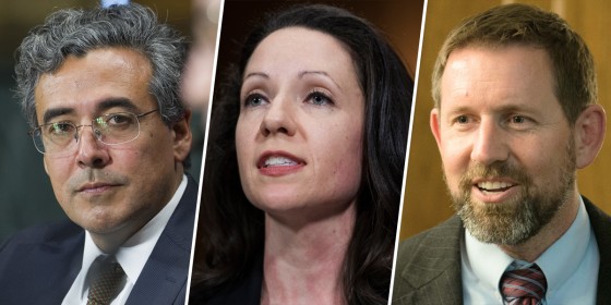 Image: Noel Francisco, Allison Jones Rushing and Lawrence VanDyke