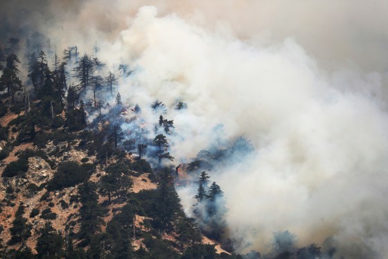 Image: Ongoing Bobcat Fire in Los Angeles, California, U.S.