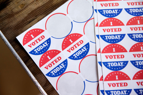 Image: FILE PHOTO: Voters cast their ballot in the Democratic primary in Philadelphia