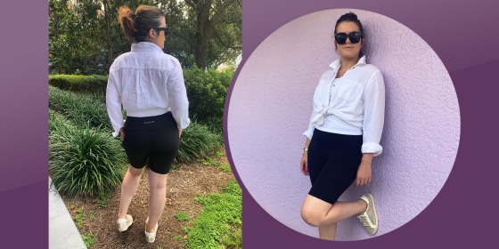 These women's biker shorts are slimming and cost just $18