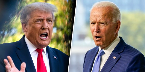 President Donald Trump, Joe Biden.