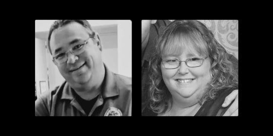 Paramedic Gerald Jones and his sister, teaching assistant Shyla Pennington.