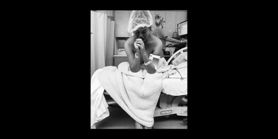 Chrissy Teigen after she experienced a pregnancy loss.