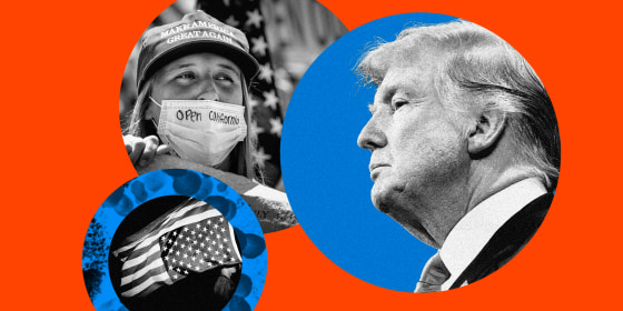 The president's diagnosis comes as the U.S. faces coronavirus fatigue and politicization of the pandemic.