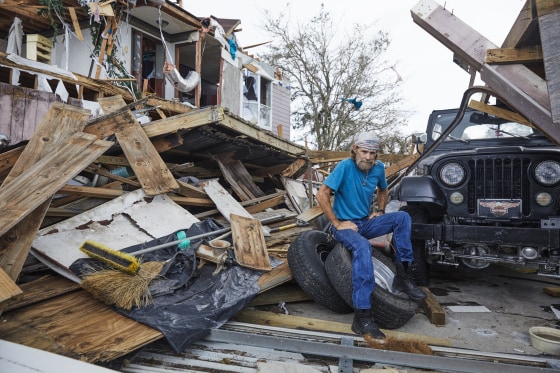 Image: Hurricane Laura aftermath Lake Charles, Louisiana