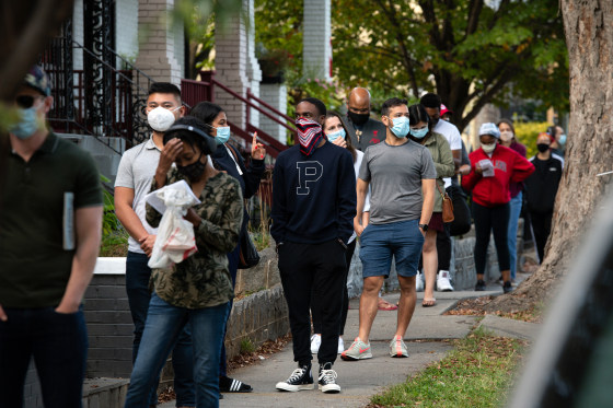 Image: D.C. Region As Coronavirus Cases Spike At White House