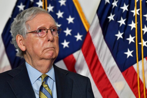 Image: Mitch McConnell, FILES-US-ECONOMY-POLITICS