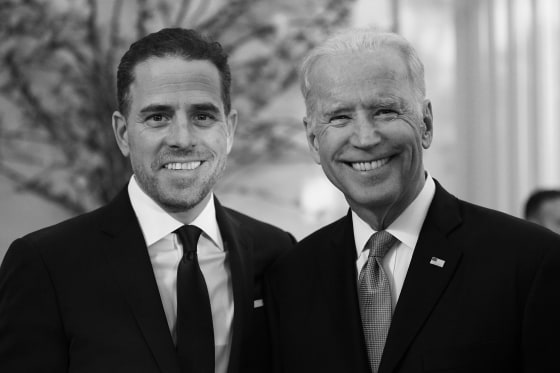 Photo of Hunter Biden and Joe Biden at the World Food Program USA's Annual McGovern-Dole Leadership Award Ceremony