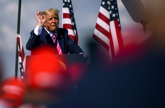 Image: Donald Trump Holds Campaign Rally In North Carolina Ahead Of Election