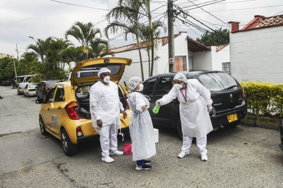 Image: COLOMBIA-HEALTH-VIRUS-TEST