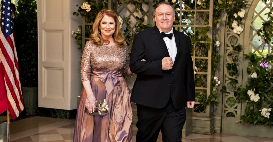 Image: Mike Pompeo Susan Pompeo