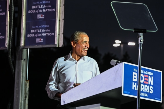 Image: US-VOTE-BIDEN-OBAMA