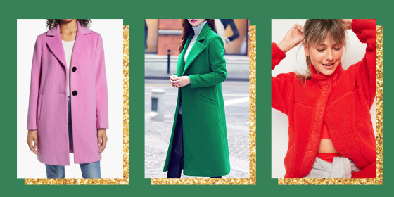 12 bright and colorful coats to help you make it through winter