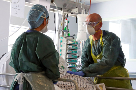 BRITAIN-HEALTH-VIRUS-HOSPITAL