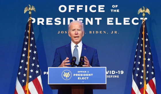 Image: President-elect Joe Biden delivers remarks at The Queen in Wilmington, Del.