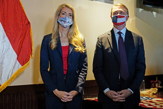Image: Kelly Loeffler, David Perdue