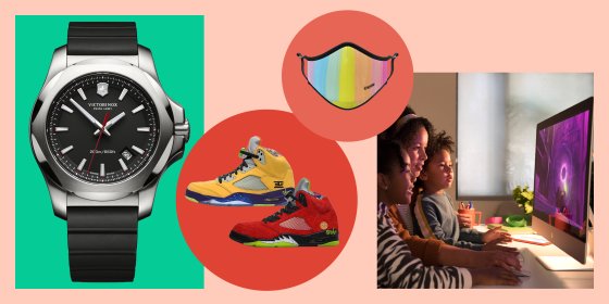 Latest products include a Victorinox Swiss Army watch, Vistaprint face masks, Air Jordan 5s, Apple iMac and more.