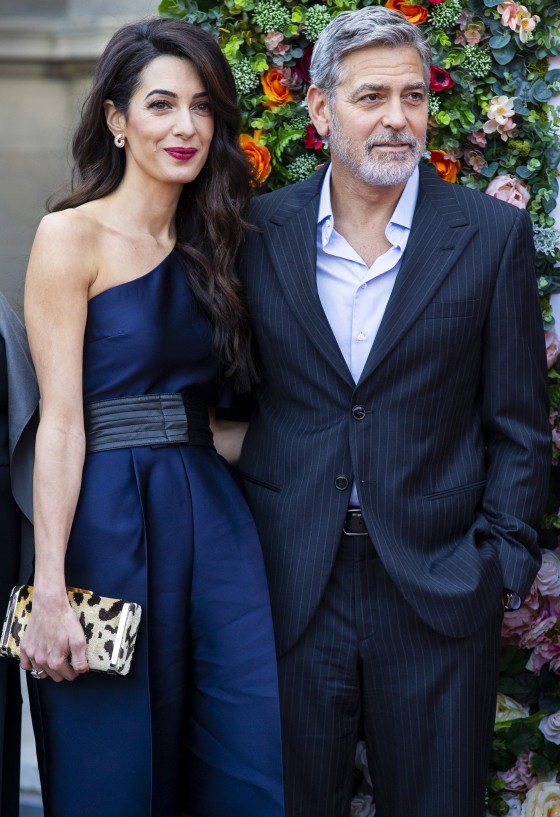 Amal Clooney jokes that her husband George was married to Meryl Streep picture