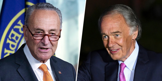 Image: Chuck Schumer, Ed Markey