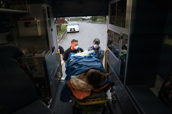 Image: First Responders In Maryland Work As Coronavirus Cases Rise Across The Nation