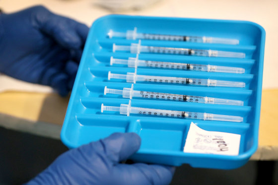 Image: Florida Nursing Home Residents Receive 2nd COVID-19 Vaccination