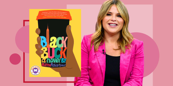 Illustration of the book "Black Buck" by Mateo Askaripour and Jenna Bush Hager