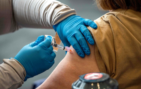 Image: US-HEALTH-VIRUS-VACCINATION