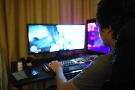Side View Of Boy Playing Game On Computer At Home. Shop the best gaming monitors in 2021 for gaming PCs including 144Hz monitors, 4k monitors, Asus monitors, LG gaming monitors and 27-inch monitors.