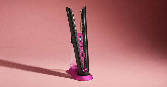 The Dyson Corrale hair straightener.