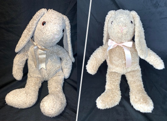 Old 2024 stuffed bunny