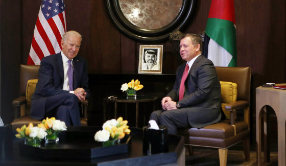 Image: Joe Biden meets King Abdullah in Jordan