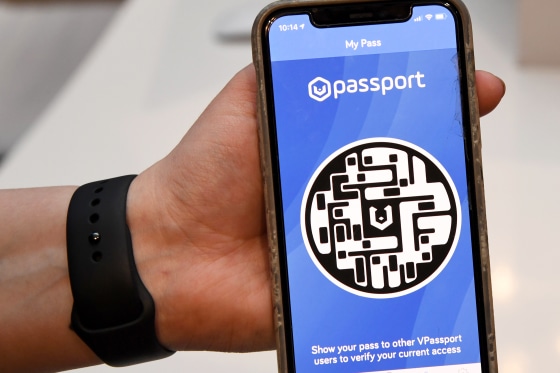 Image: Vaccine Passport Technology Demonstrated In Las Vegas