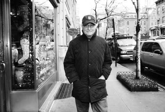 Image: Bernard Madoff, founder of Bernard L. Madoff Investment Securities LLC, walks towards his home along Lexington Avenue after appearing in court in New York, on Dec. 17, 2008.