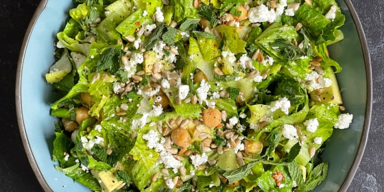 Everyday Salad With Ramp Dressing Recipe