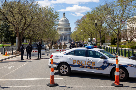 Two officers struck by car at us capitol