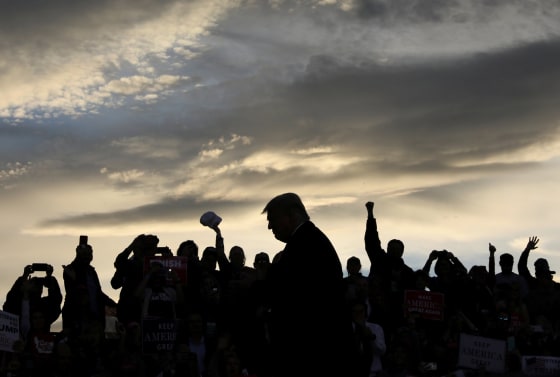 Image: President Trump rallies with supporters at Missoula International Airport in Missoula, Montana