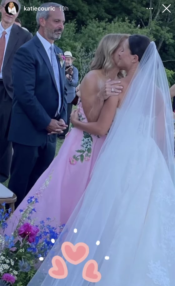 Katie Couric Celebrates Daughter Ellie's Wedding